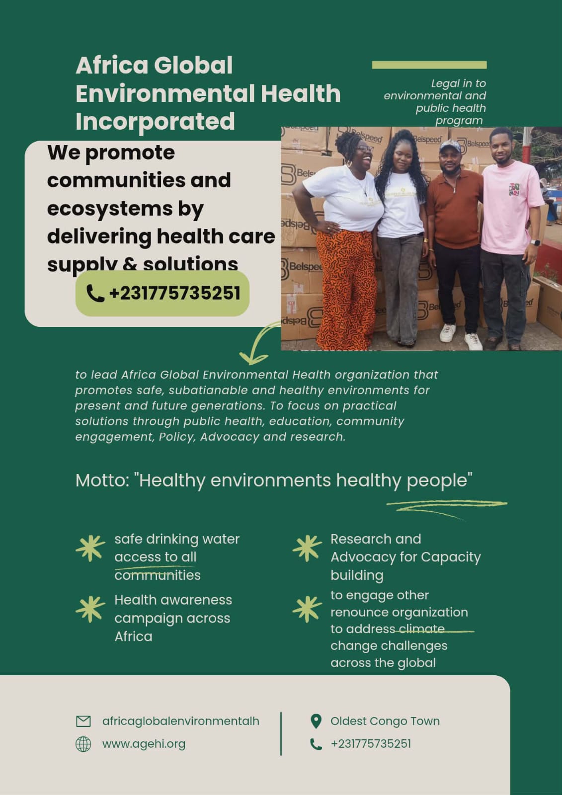 AGEHI Community Work